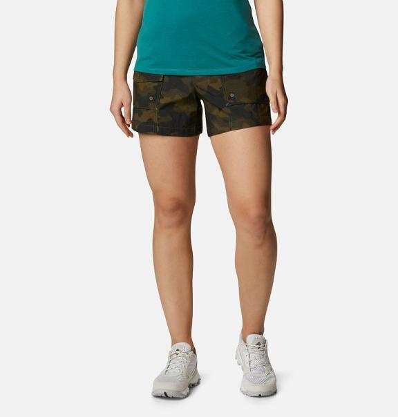 Columbia Summerdry Shorts Green For Women's NZ41968 New Zealand